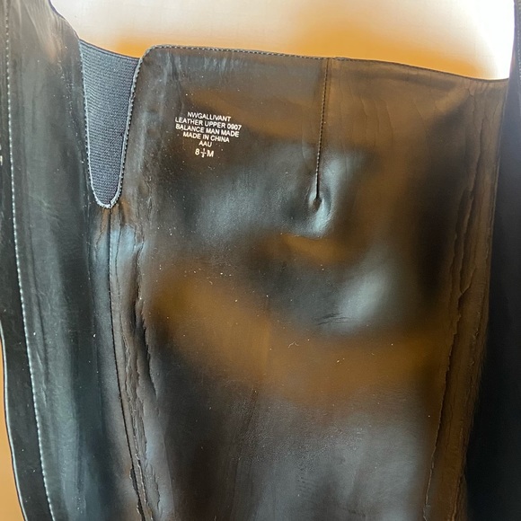 Nine West Gallivant Black Heeled Boots Size 8.5 - Picture 5 of 16